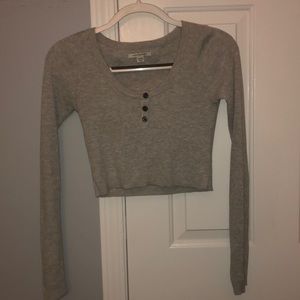 cropped sweater